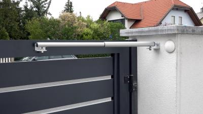 Mounting example - GTS 120 - type 5 - Wall mounting with side located door hinges