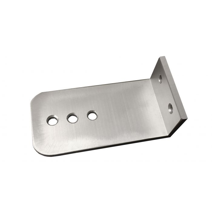 Medium anodized aluminium bracket (45x30x90x4) pre